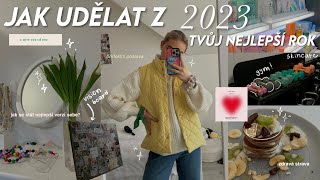 JAK UDĚLAT Z 2023 TVŮJ NEJELPŠÍ ROK✨ | journaling, manifestace, vision board, vysněná postava