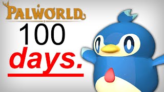 I Spent 100 Days in Palworld!