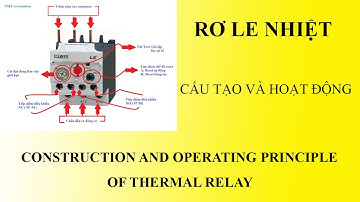 Cấu tạo và hoạt động của RƠ LE NHIỆT || Construction and operating principle of THERMAL RELAY