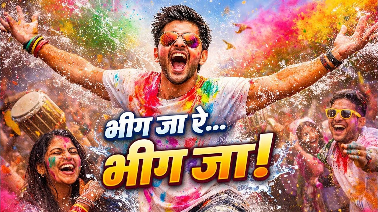 🔥 भीग जा रे… भीग जा #holispecial #2026 #holi #holi2026 #party #djsong #bollywoodsongs #song #love 