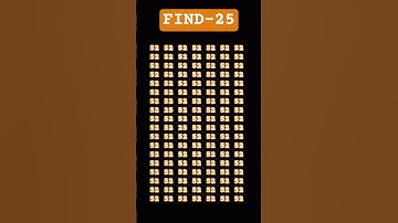 FIND-25 #shorts #viral #quiz #puzzle #quiztime