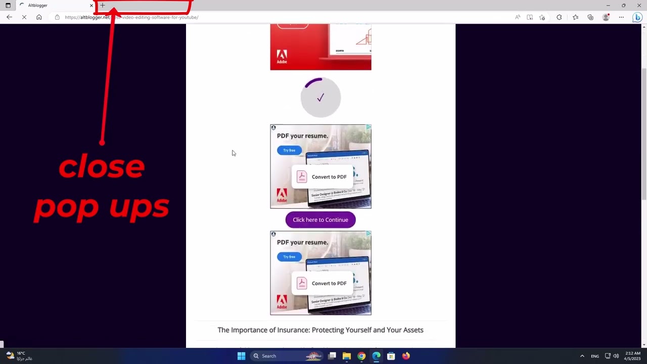 How to skip shrtfly to get free stock images
