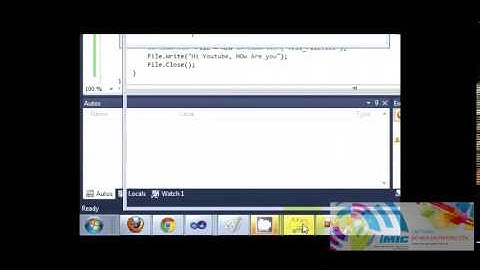 Csharp Tutorial 27  Create a text file and write in it using Csharp