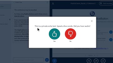 Synchronous Class Meeting BigBlueButton in Canvas