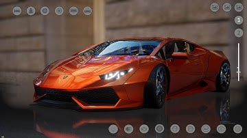 Lamborghini Huracan Configurator - UE4