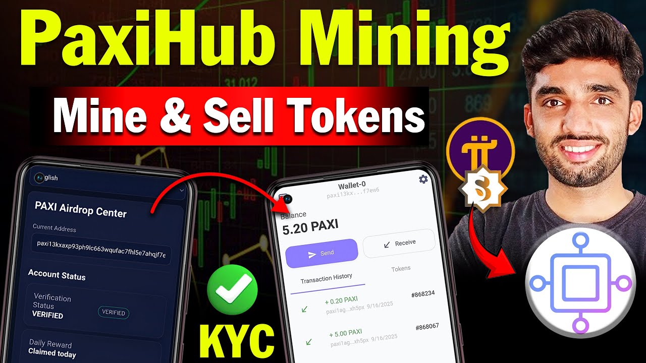 PaxiHub New Mining App | Paxi Account Kaise Banaye | Paxi Token Withdrawal | Paxi Token Price