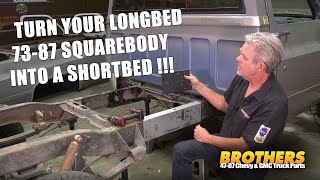 197387 Squarebody Chevy & GMC Truck Longbed to Shortbed Conversion Kit