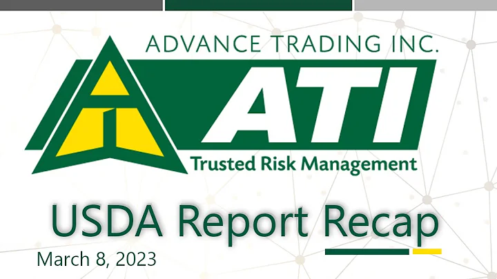 March 8, 2023 USDA WASDE Report Recap