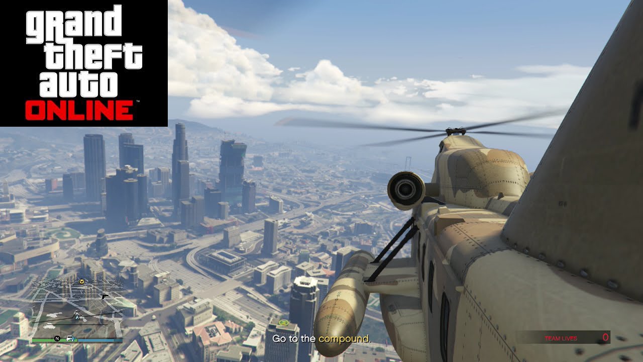 GTA 5 Online 1st Person Mission"Docks to Stocks" (Hard Difficulty