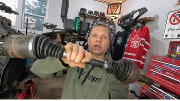 Try This Trick To Remove A Stuck CV Axle in Your Can Am ATV (Renegade, Outlander)