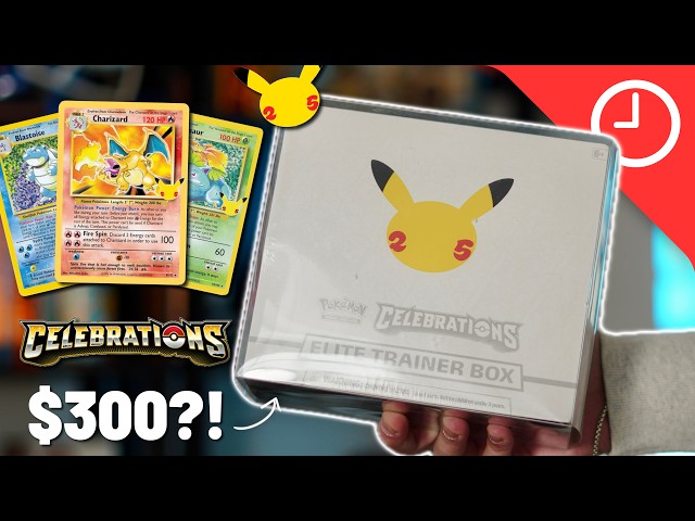 I Opened a $300 Pokmon Celebrations ETB Was It a Huge Mistake? -  YouTube