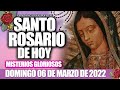 El SANTO ROSARIO DE HOY DOMINGO 06 DE MARZO DE 2022-MISTERIOS GLORIOSOS-ROSARIO A LA VIRGEN MARIA