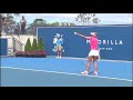 Yanina Wickmayer vs Simona Halep Quarter Final - Moorilla Hobart International 2012