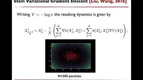 Andrew Duncan – On the Geometry of Stein Variational Gradient Descent