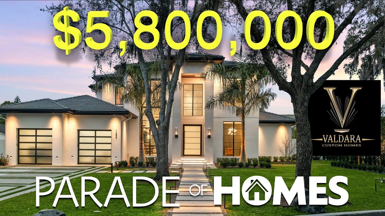 Inside a $5.8M Parade of Homes Winner | Valdara Custom Luxury Home Tour in Winter Park