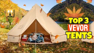 Ultimate Guide to Best Camping Tents! || Top 3 Vevor Bell Tent 2024 Review