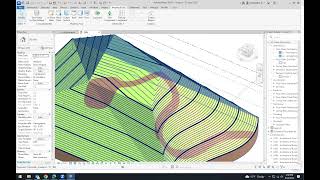 Revit 2024 Toposolid 02 Divide surface and Building pad