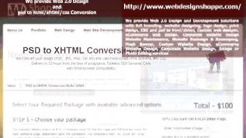 psd to xhtml | web site design | graphic design | web design company india