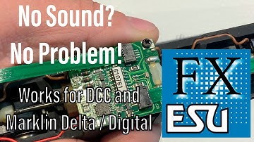 Detailed Tech: Add Sound to Your DCC or Marklin Digital Locomotive Using a LokSound 5 FX Decoder