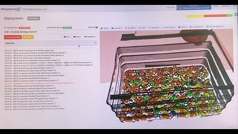 Robotic picking of metal parts