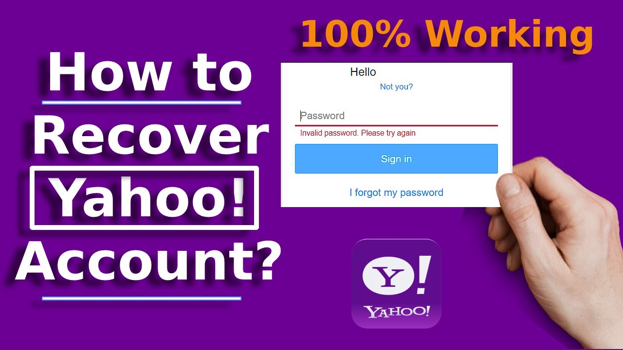 Hvordan kan jeg gjenopprette Yahoo -kontoen min?