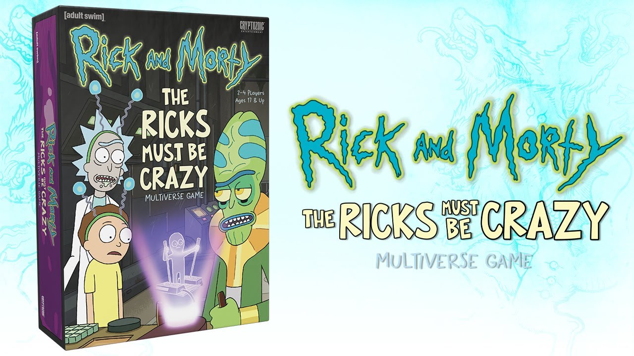 Gaming Bits: Rick and Morty: The Ricks Must Be Crazy Multiverse Game Review, Gaming Bits: Board and Card Game Reviews