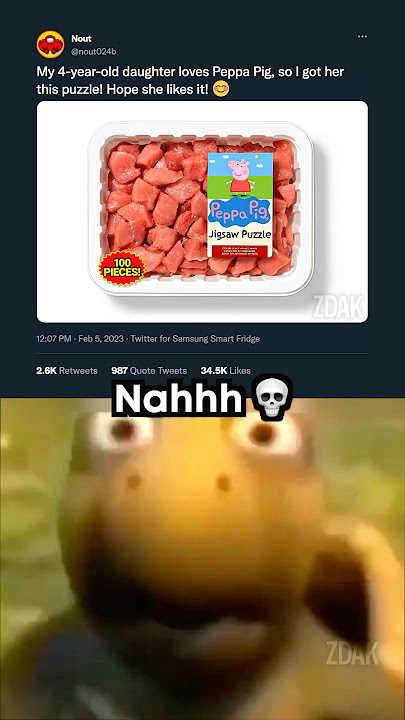 Peppa Pig puzzle ☠️