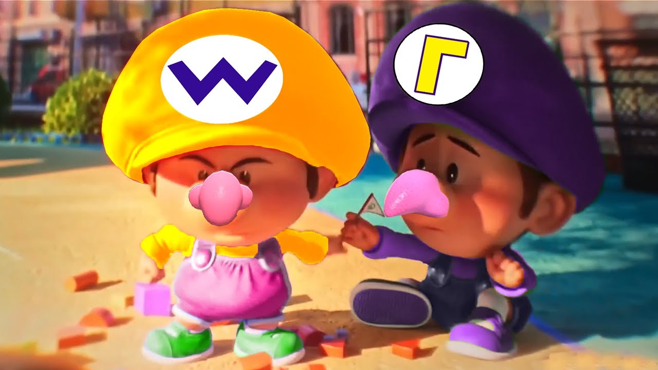 Mario Luigi But Wario And Waluigi As Babies Images From The Super