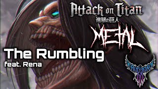 Attack on Titan OP7 - The Rumbling (feat. Rena) 【Intense Symphonic Metal Cover】