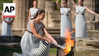 Know all about the flame-lighting ceremony in Greece for Paris Olympics