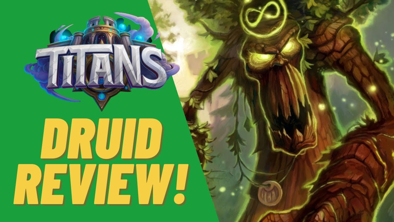 Druid Class Card Review and Theorycraft - Fast and Accurate! | Hearthstone Titans