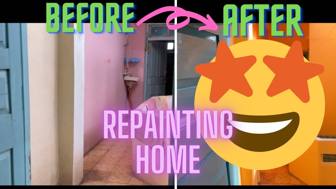 Painted our House! | Mini House Tour | Bright Colours | Home Colouring ...