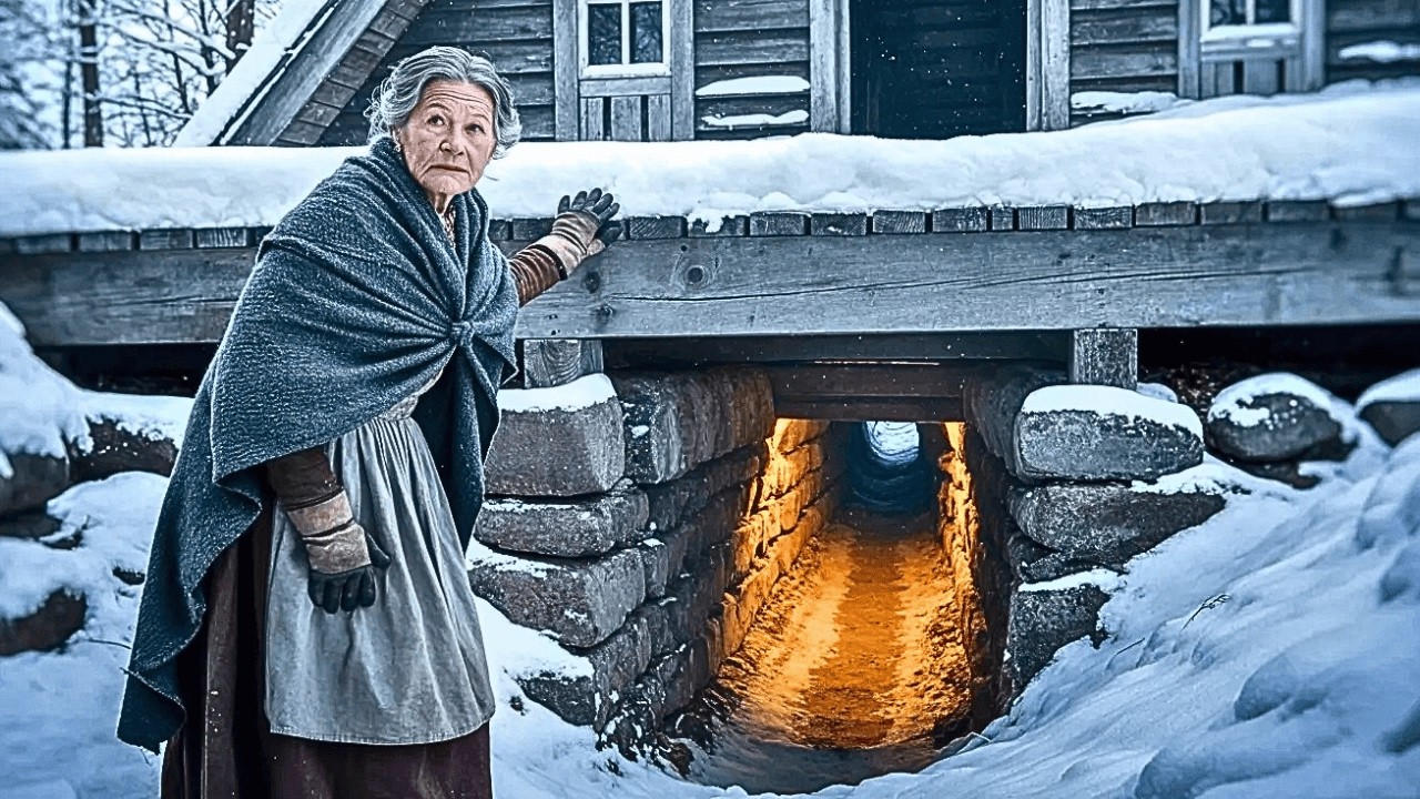Her Neighbors Laughed At The Tunnel Under Her Cabin Until Their Heat Failed and Hers Stayed Warm