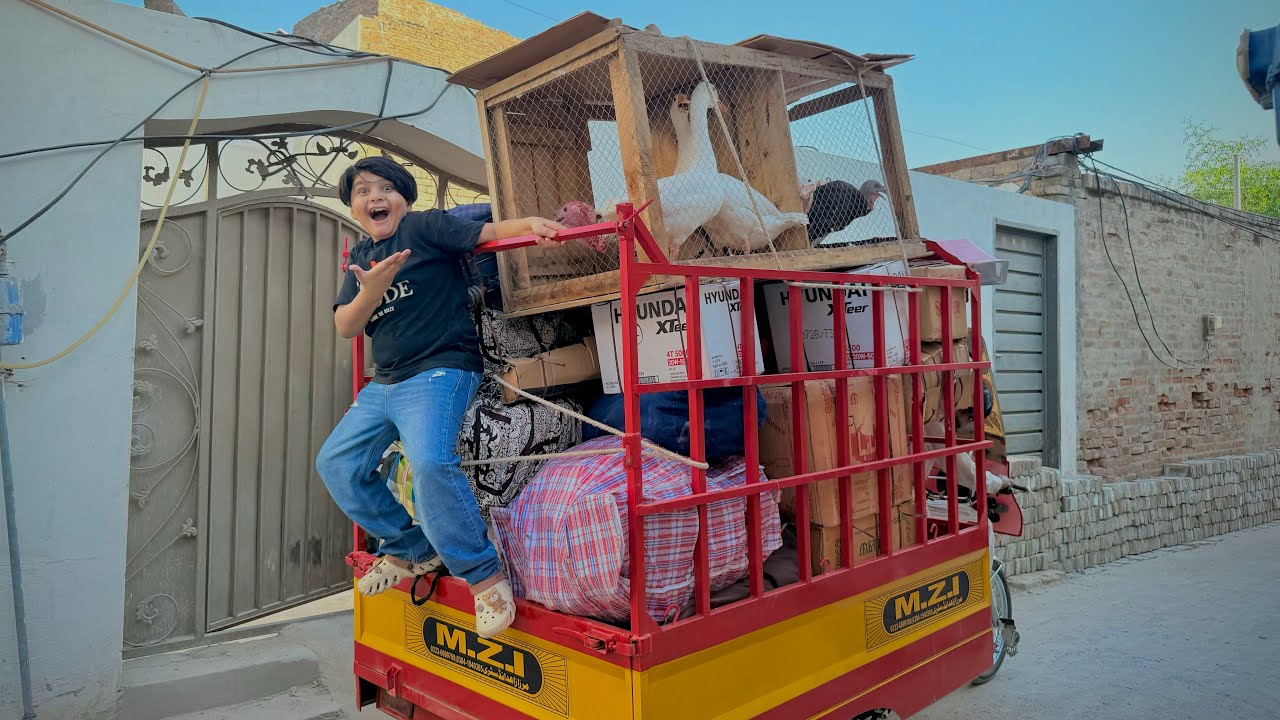 Sary pets or saman load krwa k Karachi bhj deya 😳 || Last day in village 🥺 ||