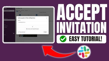 How to Accept a Slack Invitation