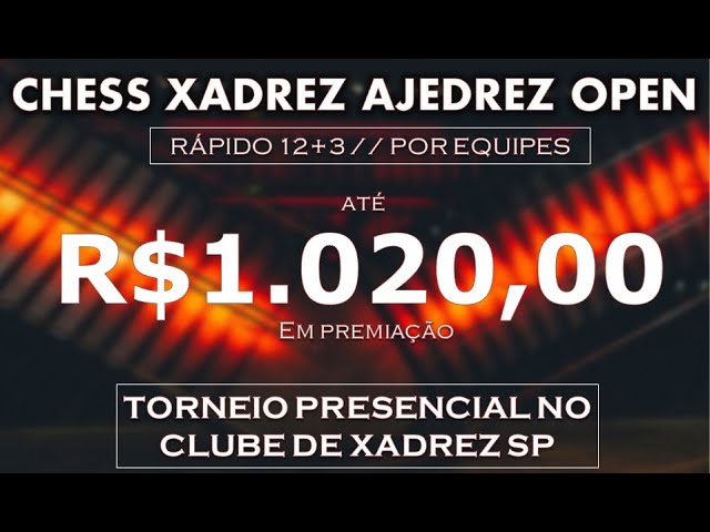 Venha participar do nosso Clube de Xadrez! Aberto a toda