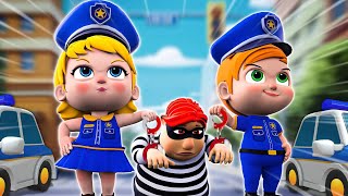 Baby Police Chase Thief | Stranger Danger Song and More Nursery Rhymes & Kids Songs | Songs for KIDS