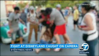 Anaheim police launched an investigation after a fistfight at
disneyland was captured on bystander's video saturday, july 6, 2019.
https://abc7.com/5383413