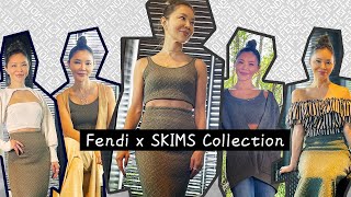 Kim Kardashian's SKIMS x Fendi Collection - I decided to cut the dress up  into two!