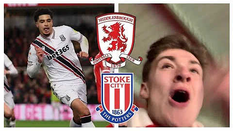 Middlesbrough 1-1 Stoke | Awayday Vlog |  Hot-Heel...