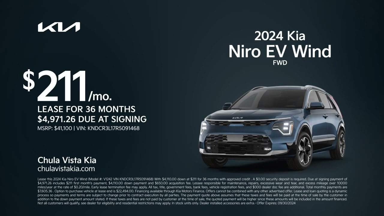 Kia Niro EV 09/07/2024 4286269
