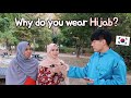 Korean guy asked “Why do you wear Hijab?"