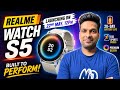 Realme Watch S5 🔥 Coming soon | Amoled Display plus GPS  | Apps Support and Top Accuracy 