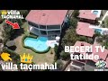 BECERI TV tatilde Villa taçmahal Antalya sıla izin yolu 2022 eğlenceli ve komik yaz tatili