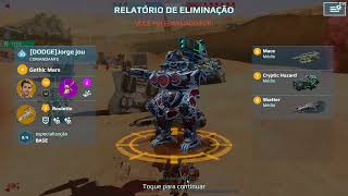 War Robots encontrei um hacker na partida