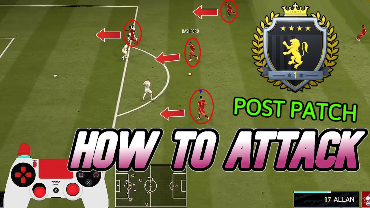 HOW TO ATTACK BEST IN FUTCHAMPS POST PATCH TUTORIAL | ELITE ATTACKING GUIDE - FIFA 21 ULTIMATE TEAM