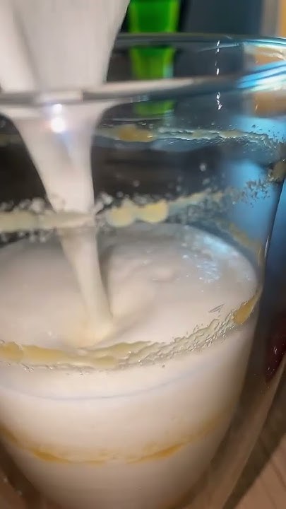 Mousse de lait thermomix #974 #faismaison #thermomix #moussedelait