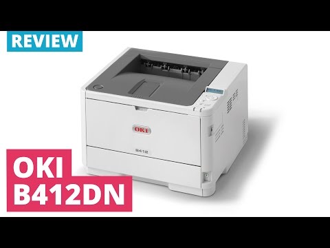 OKI B412dn A4 Mono LED Laser Printer