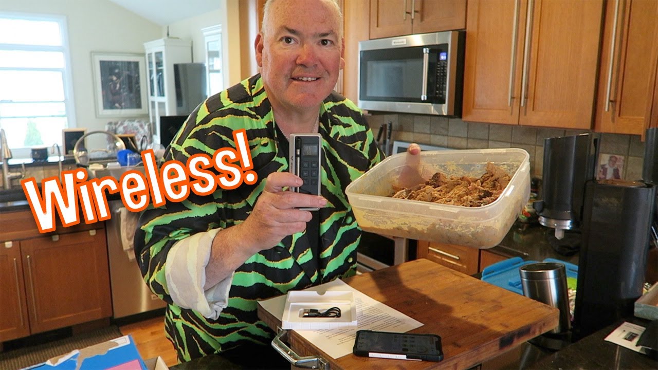 Paneceia Wireless Meat Thermometer Digital, 800FT Long Range Review and Pulled Pork Recipe