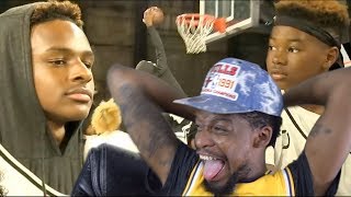 Hoodie Bronny & Kung-Fu Bryce Bronny James & Mikey Williams Dunking & Jelly At